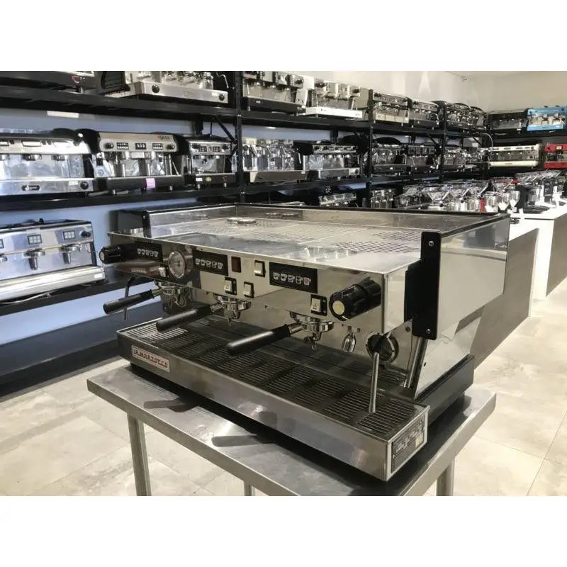 Used 3 Group High Cup La Marzocco Linea AV Commercial Coffee