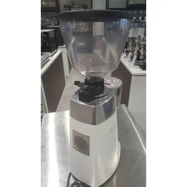 Used WHITE Mazzer Kony Electronic Coffee Bean Espresso