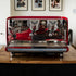 Showroom Demo Victoria Arduino White Eagle 2 Group Red Coffee Machine