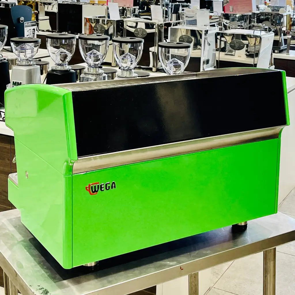 Wega Wega Atlas Used Hot Green Commercial Coffee Machine -