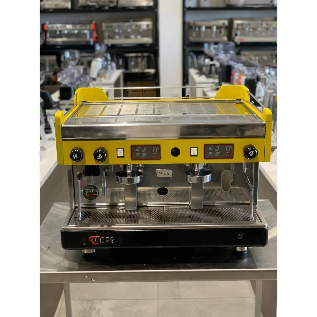 Wega Used Custom 2 Group Wega Nova Commercial Coffee Machine